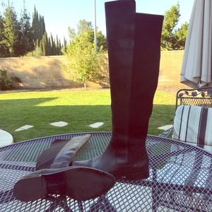 Clarks Womens BizzyGirl Pointed Toe OTK boots